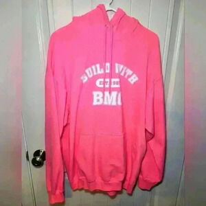 Build with BMC pink XL hoddie
